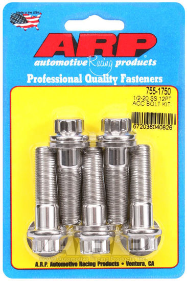 Bilde av 1/2-20 x 1.750 12pt SS bolts