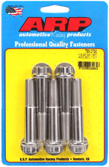 Bilde av 1/2-20 x 2.750 12pt SS bolts