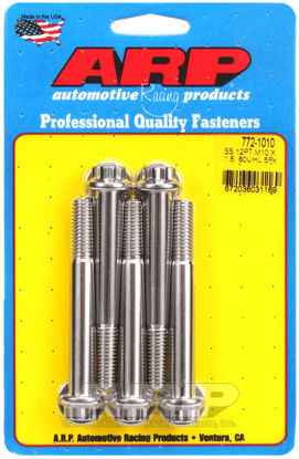 Bilde av M10 x 1.50 x 80 12pt SS bolts