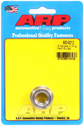 Bilde av -6 female O ring steel weld bung