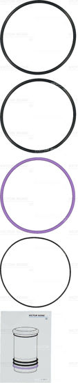 Bilde av O-RING SET, CYLINDER SLEEVE VOLVO TRUCK