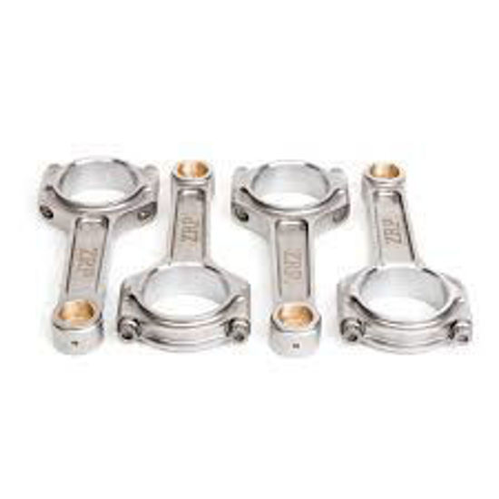 Bilde av ZRP Conrod Kit Lancia 2.0L 16v Intg 145.00 Pin:22.00 I-Beam