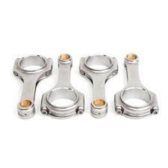 Bilde av ZRP Conrod Kit Volvo B23A 145.00 Pin:24.00 H-Beam ARP8740