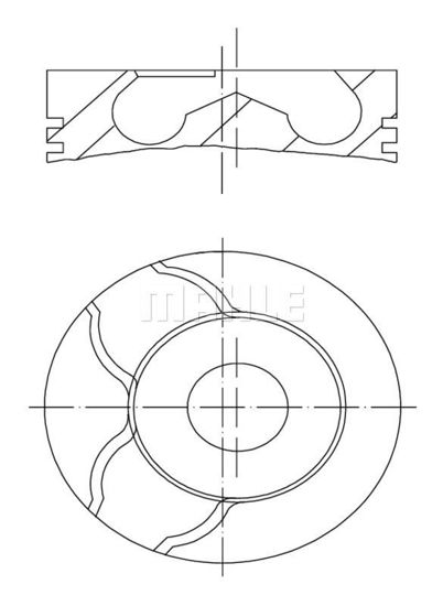 Bilde av Repair Kit, piston/cylinder liner VOLVO FL6