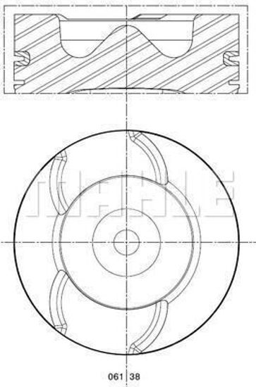 Bilde av Repair Kit, piston/cylinder liner SCANIA 3 - series
