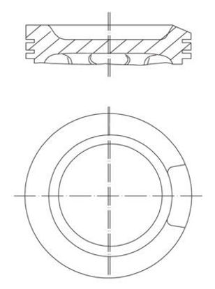 Bilde av STEMPEL 81,51MM AUDI A3/TT 1781CC APP 1998-2006