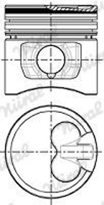 Bilde av STEMPEL STD FORD ESCORT/FIESTA/MONDEO/SIERRA 1,8 TD 1990- 