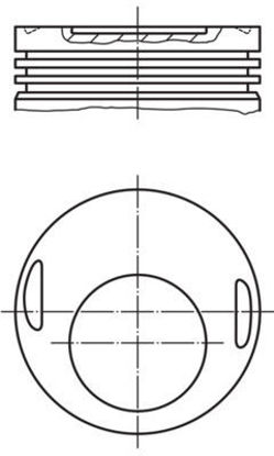 Bilde av Stempel 95,50 MM Mercedes M102 2,3 1977-1993