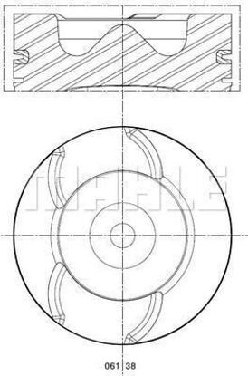 Bilde av STEMPEL 127,00MM SCANIA DS11/DSC11 1990-1996