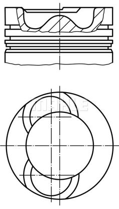 Bilde av FORINGSATS 115,00MM SCANIA DS9 05/06/08 1987-