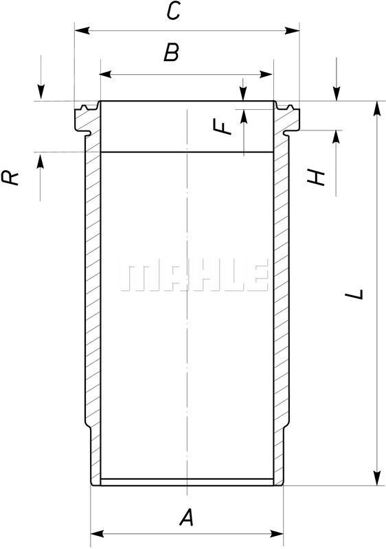 Bilde av FORINGSATS 115,00MM SCANIA DS9 05/06/08 1987-