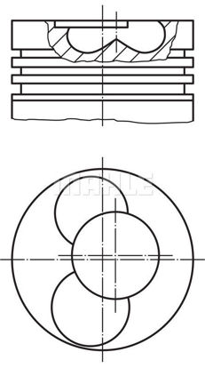 Bilde av STEMPEL 92,01MM Volvo TD41