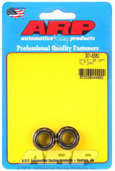 Bilde av M10 X 1.25 sml clr/low head 12pt nut kit